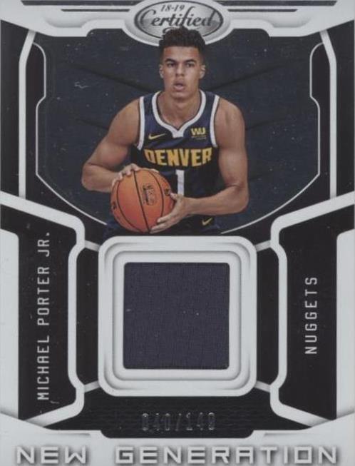 限定49枚!!】Michael Porter Jr. RC 直筆サイン 限定49枚!!】Michael