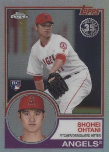 2018 Topps Chrome Update - Rookie Debut #HMT32 Shohei Ohtani (RC
