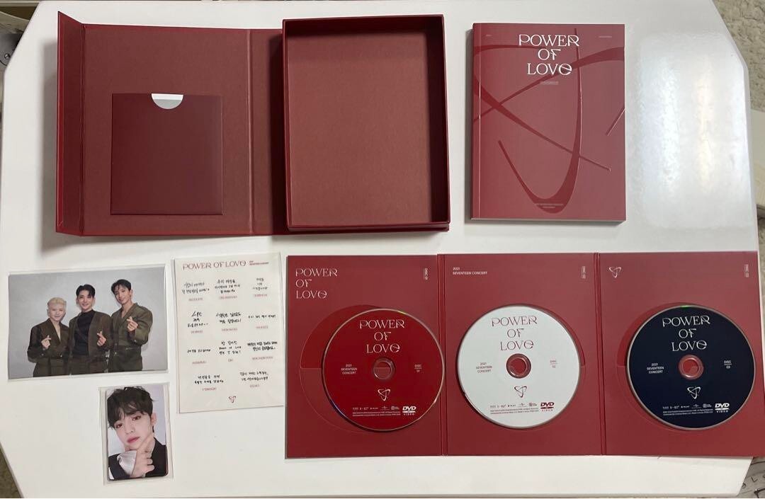 Seventeen Power of love DVD 11枚 トレカ seventeen POWER OF LOVE DVD