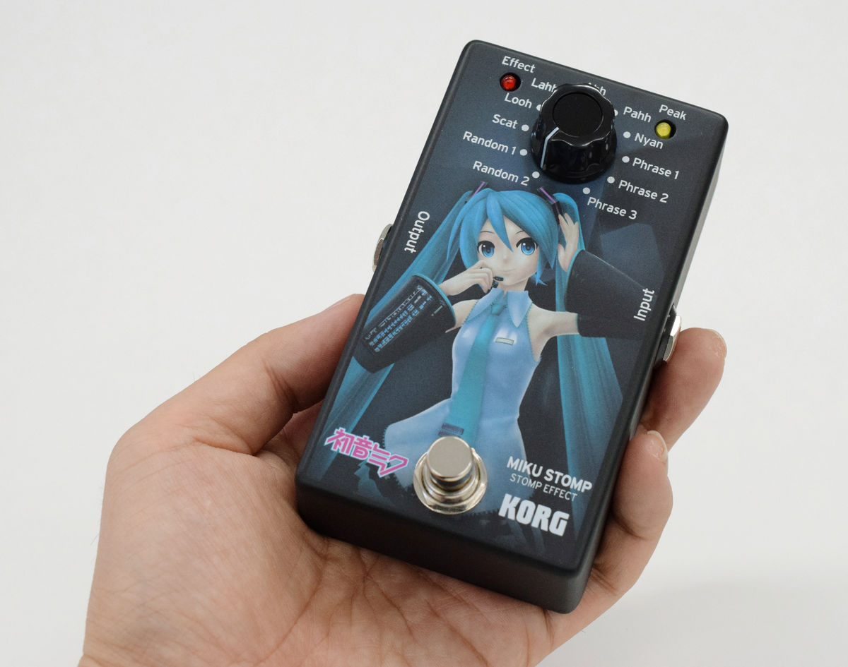 ト*チ様 KORG MIKU STOMP ギターエフェクター Amazon.co.jp: KORG