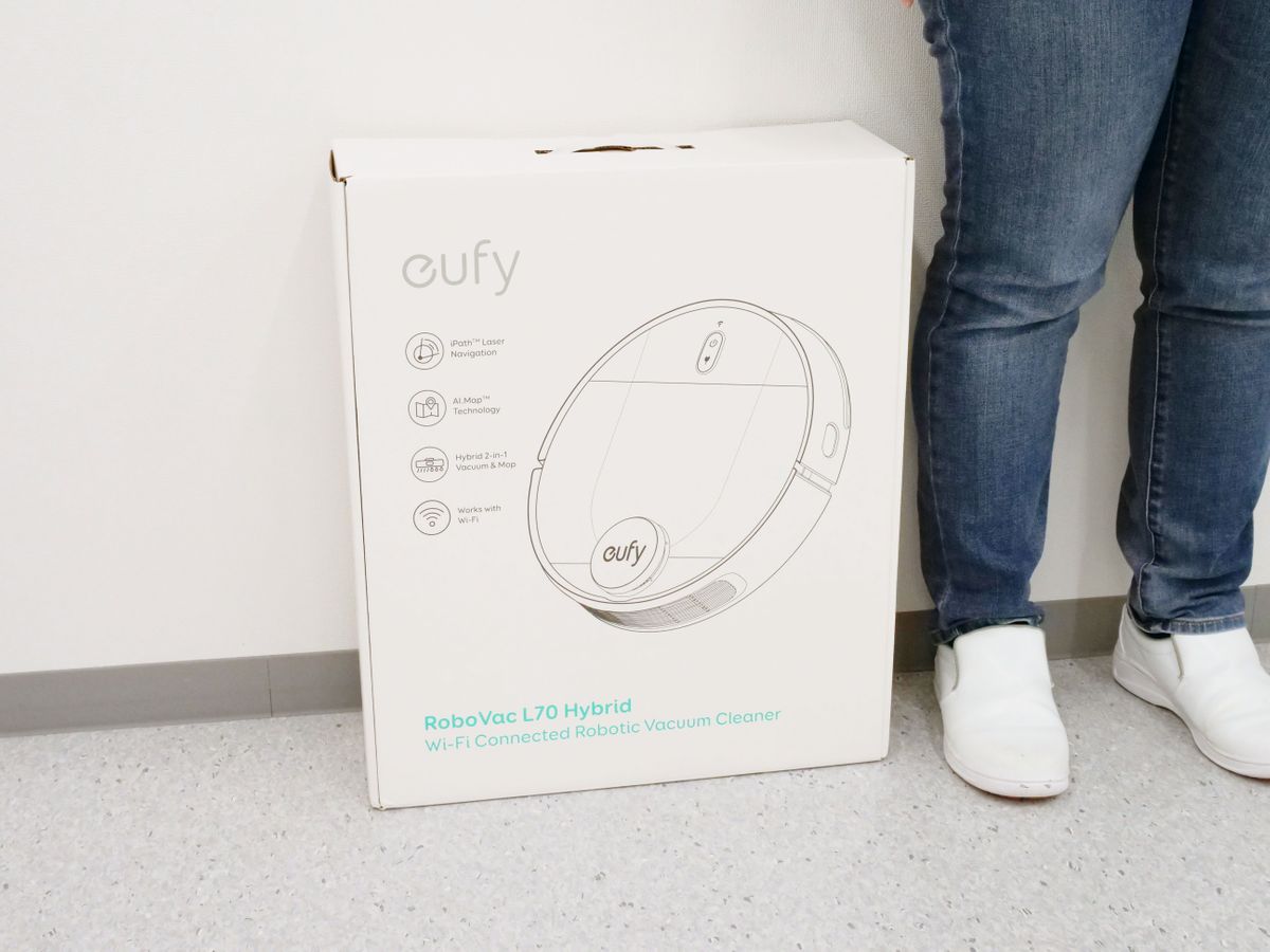Anker's robot vacuum cleaner 'Eufy RoboVac L70 Hybrid' review that