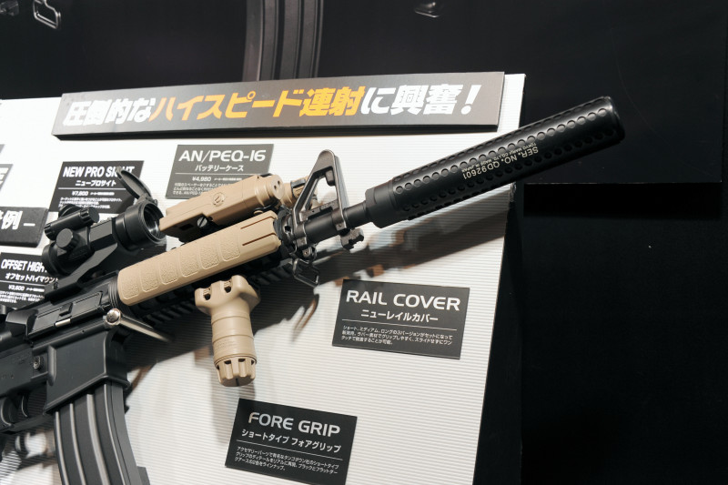 東京マルイのハイサイクル電動ガン第3弾「M4 CRW(クローズレンジ