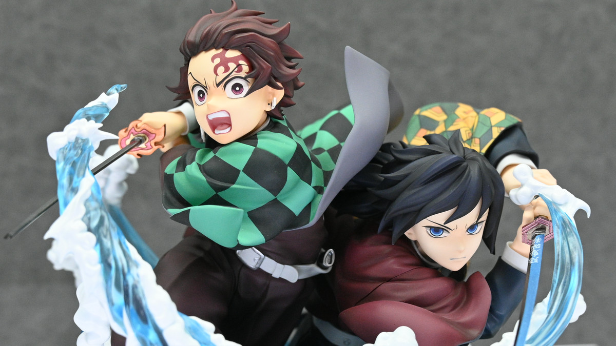 鬼滅の刃 アニプレックス オンラインくじ 炭治郎＆義勇ノンスケール