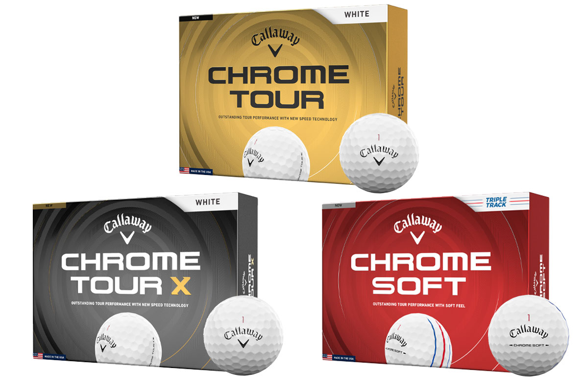 開発に4年の新素材でボールスピード向上 キャロウェイ「CHROME