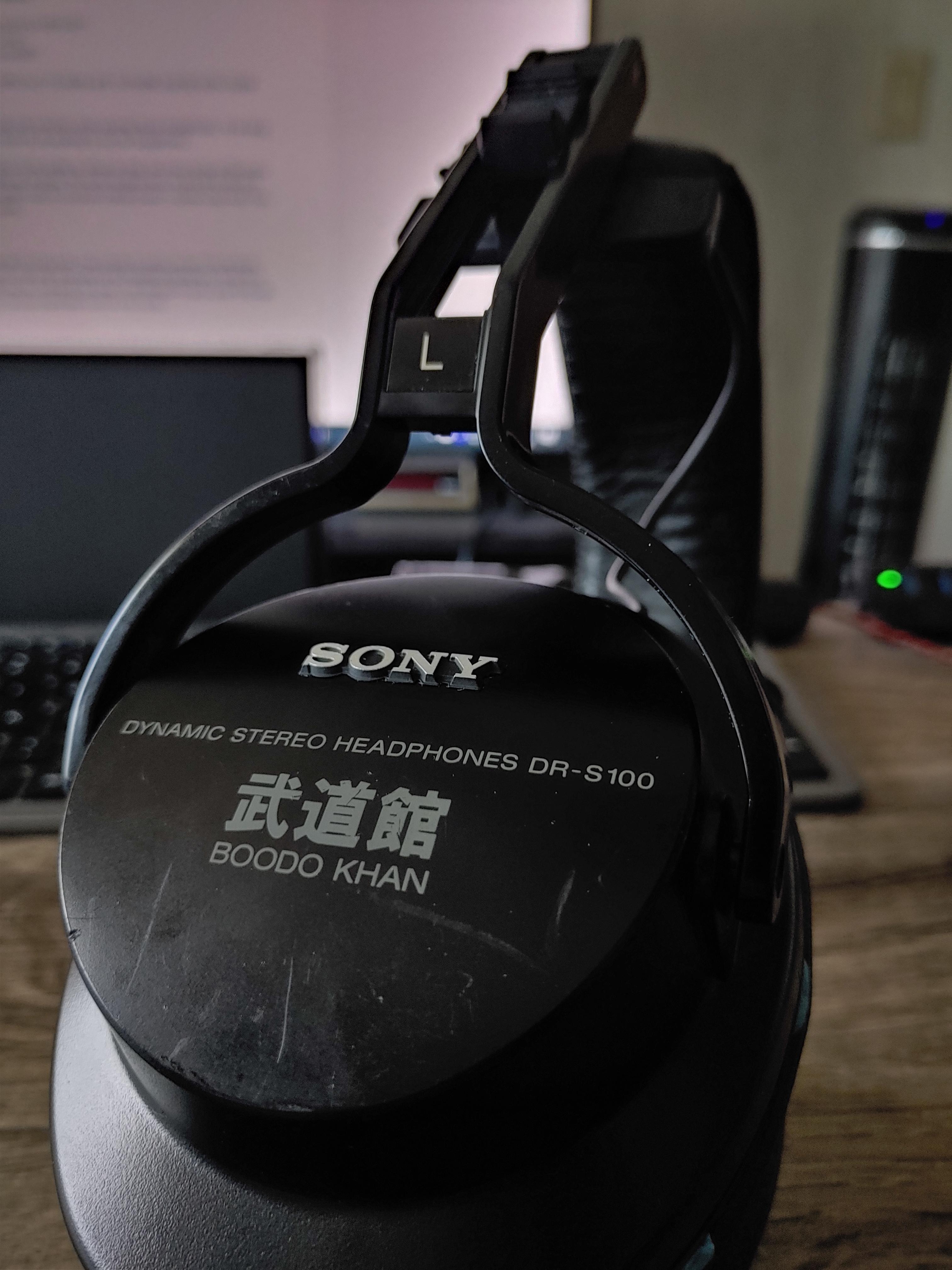 ✨レア物✨ 希少 レトロ SONY DR-S100 武道館ヘッドホン ジャンク