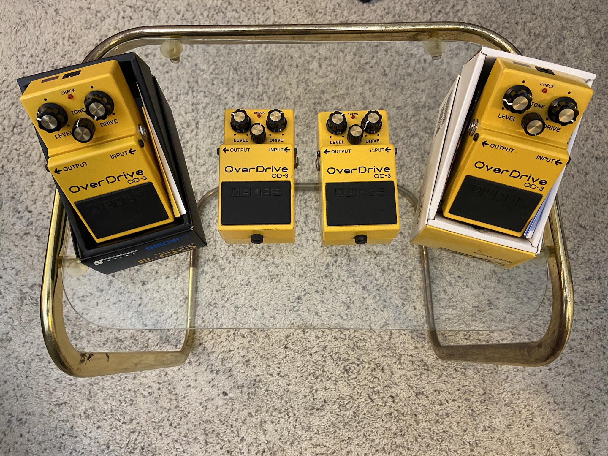 エフェクター BOSS OD-3 オーバードライブ FV-50 ペダル ギター ボス