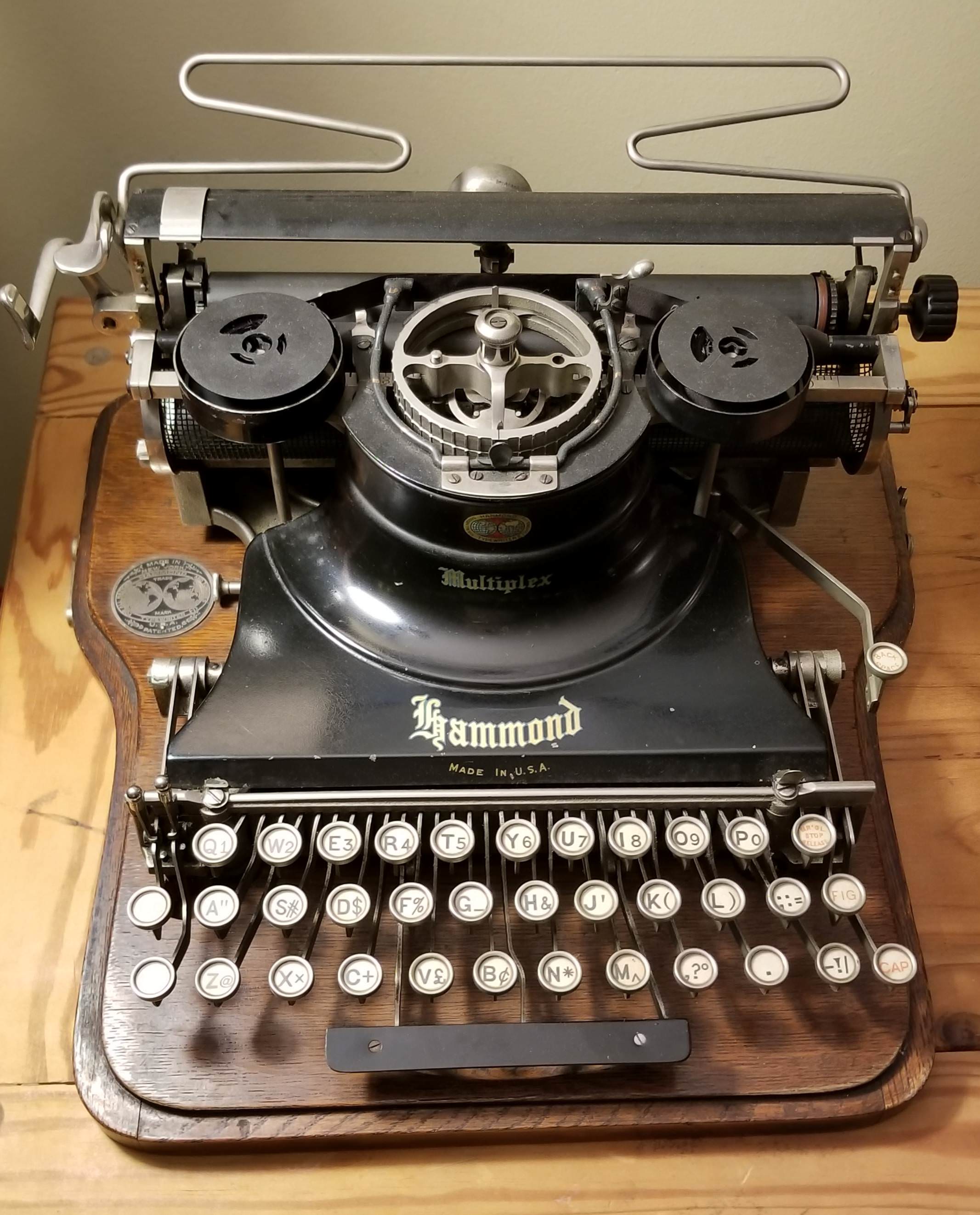 安い，新品 Hammond Multiplex / タイプライター / アンティーク