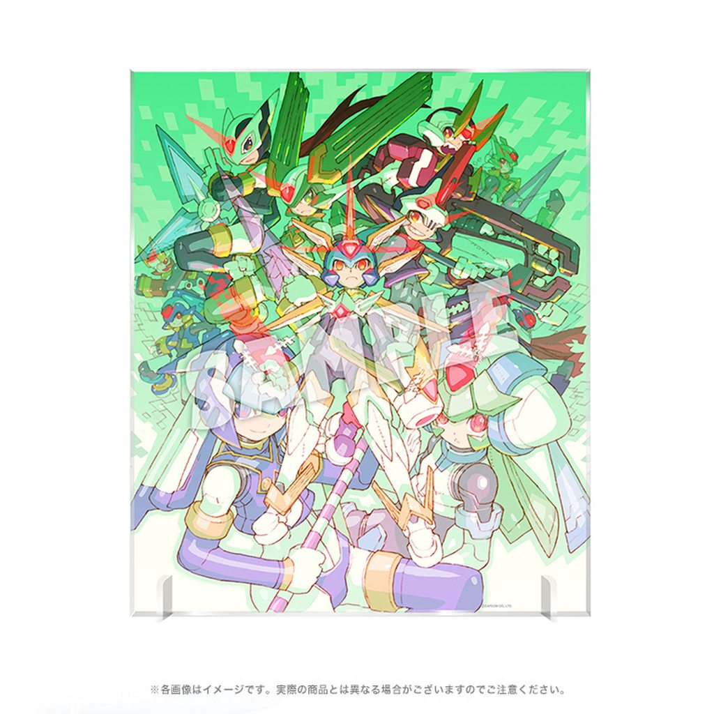 ロックマン ゼロ＆ゼクス ダブルヒーローコレクション』イーカプコン