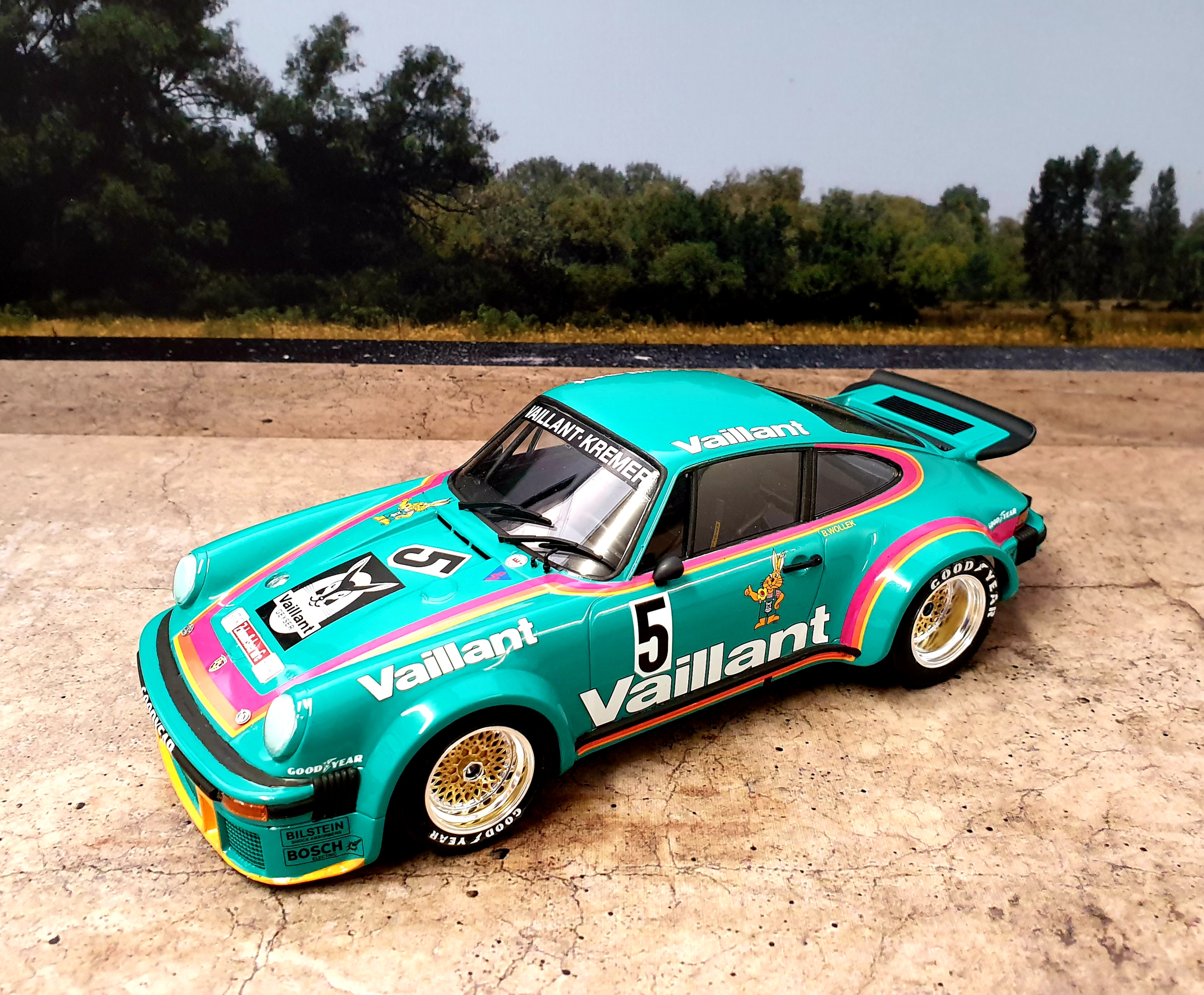 Tamiya 1/24 Porsche 934 Turbo RSR Vaillant - Ready For Inspection
