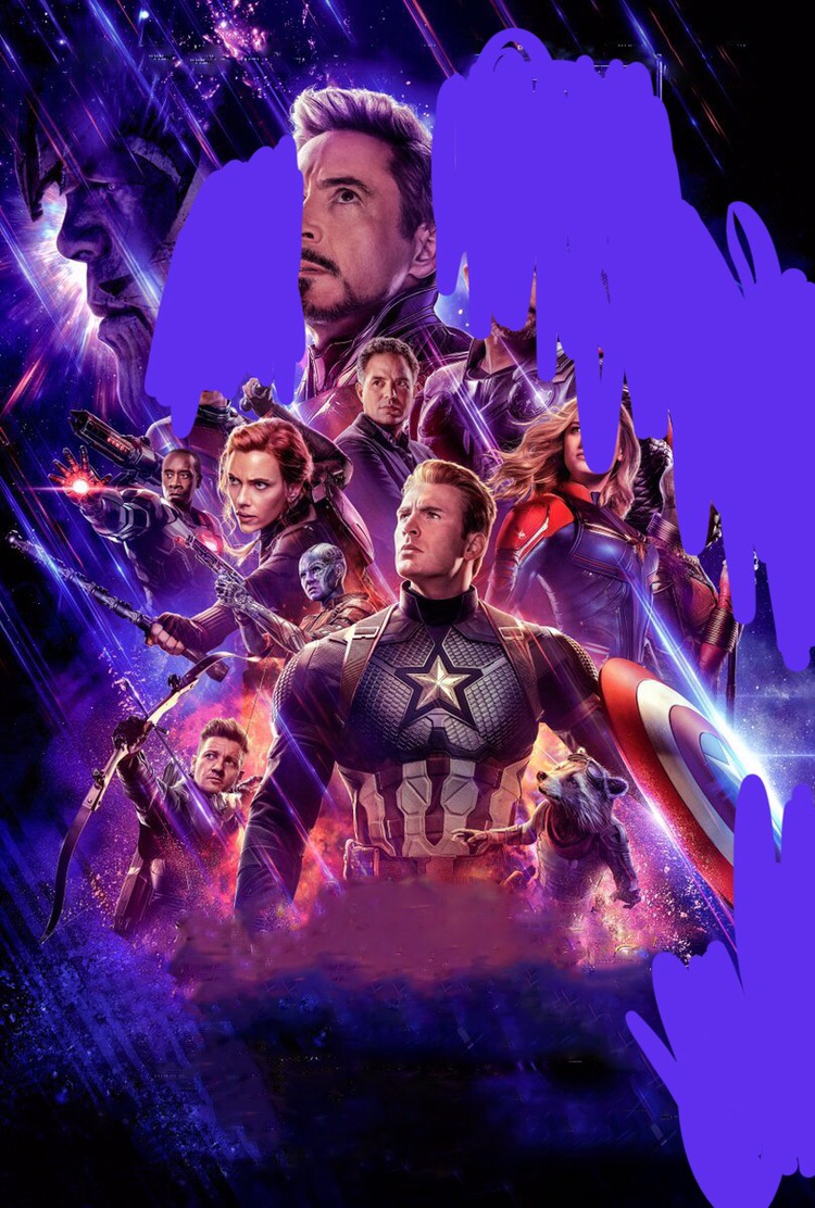 高品質 高解像度 アベンジャーズ エンドゲーム ポスターF IMAX版