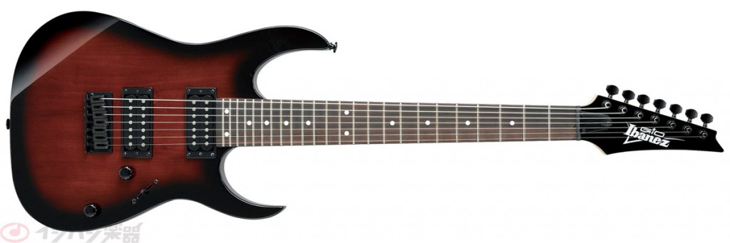 Ibanez / GRG7221 WNS (Walnut Sunburst)【7弦ギター】 – GuitarQuest