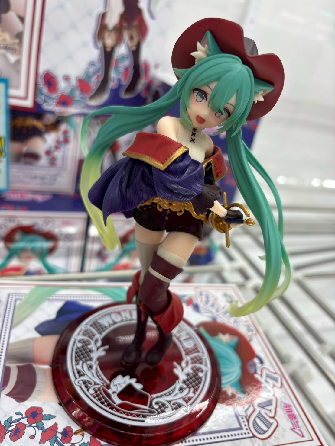佐原東店】新景品入荷しました！ 初音ミク Wonderland フィギュア 長靴