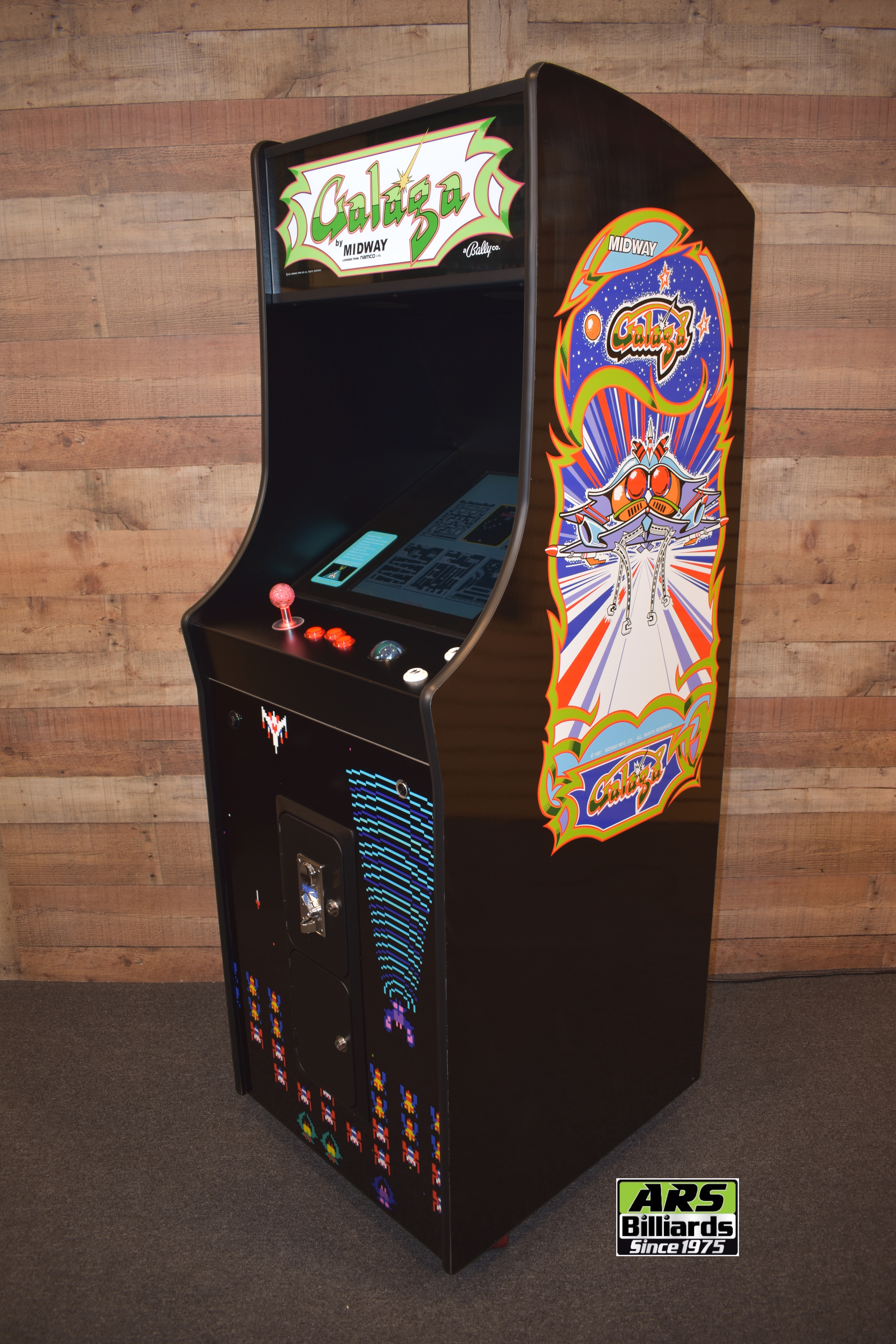 Galaga Upright Arcade - ARS Billiards