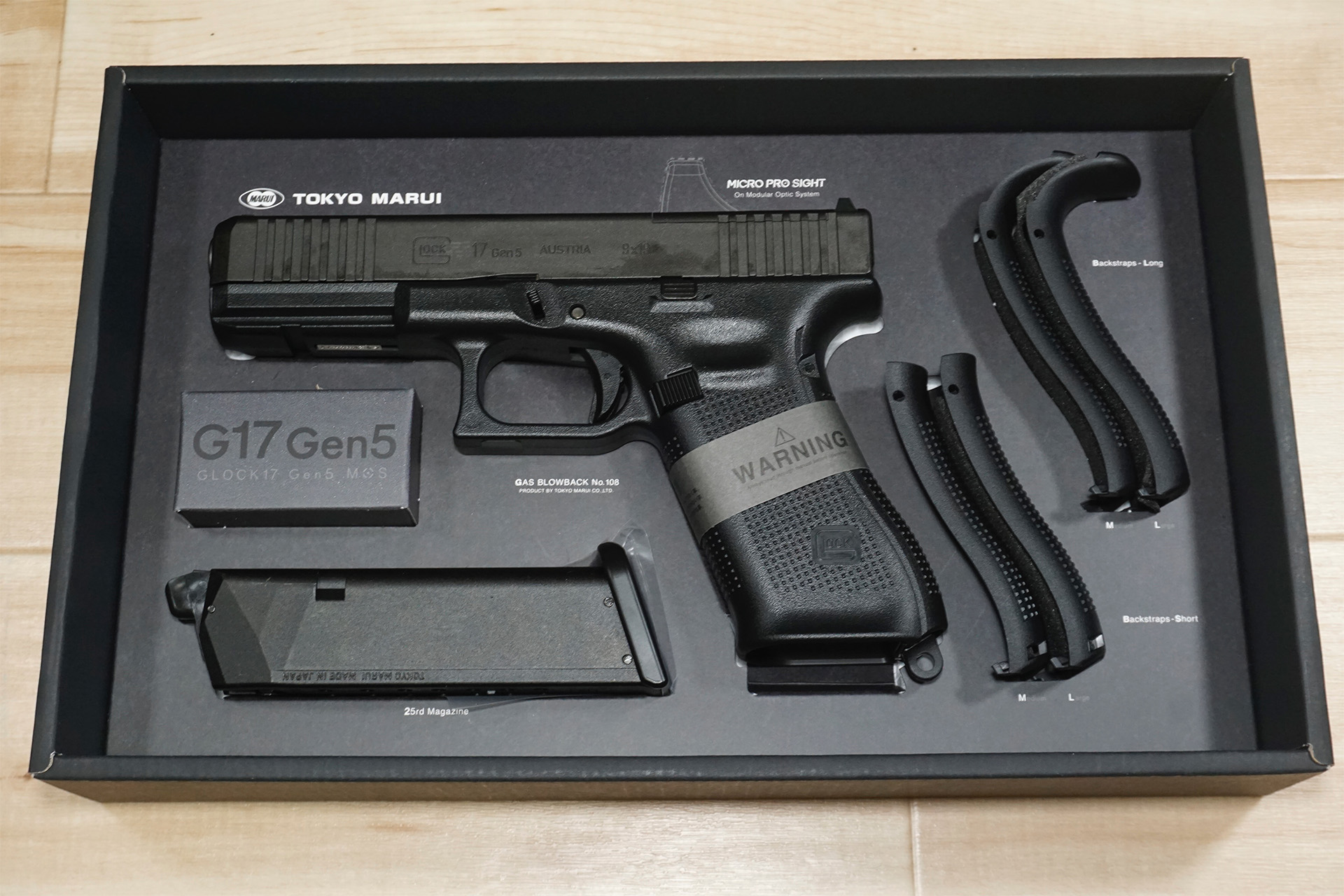 未使用グロッグ17 Gen5 予備マガジン バージョン2.0 4本 東京マルイ