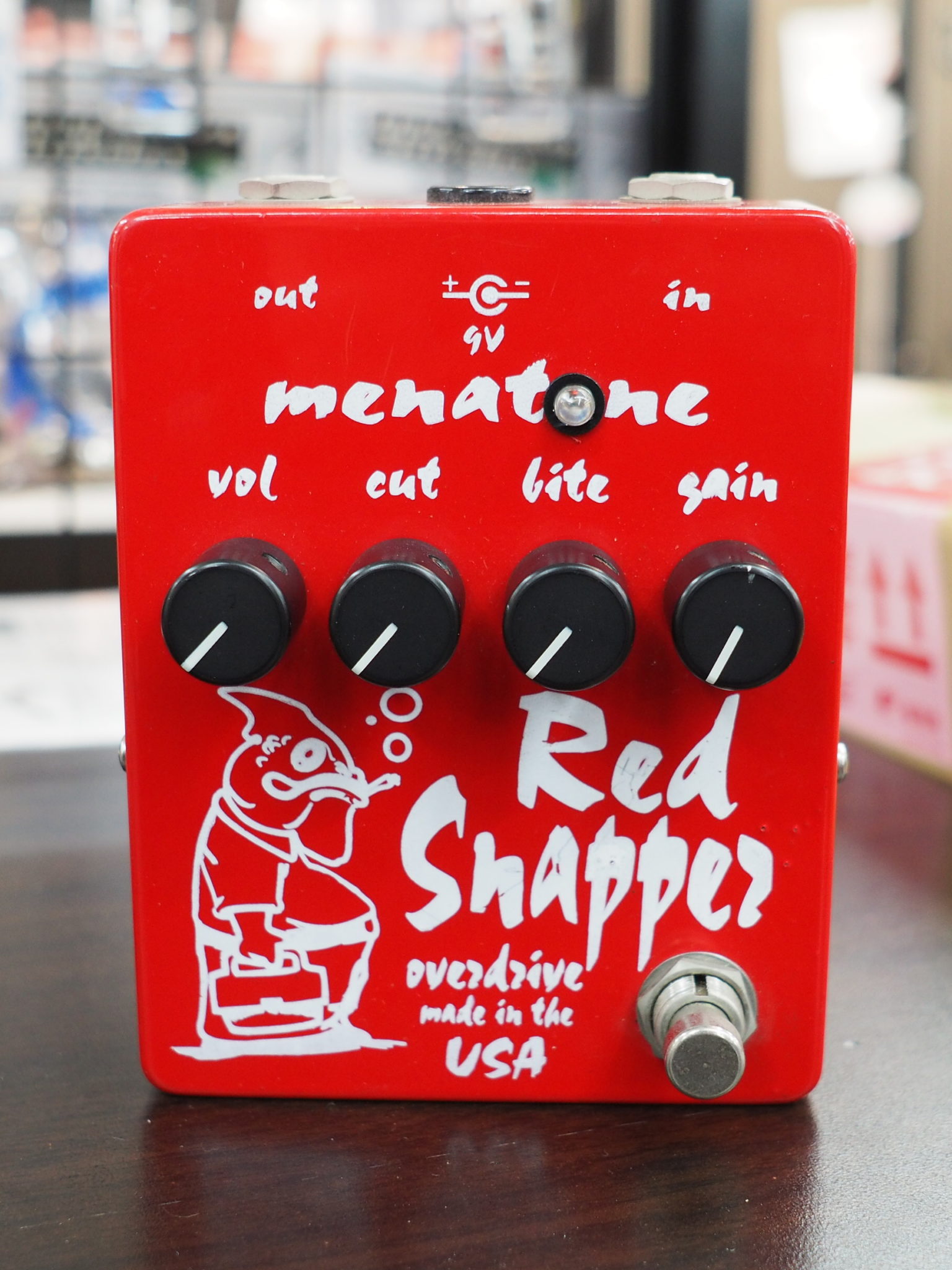 アンプで歪みを作る方にオススメ！「メナトーン レッドスナッパー