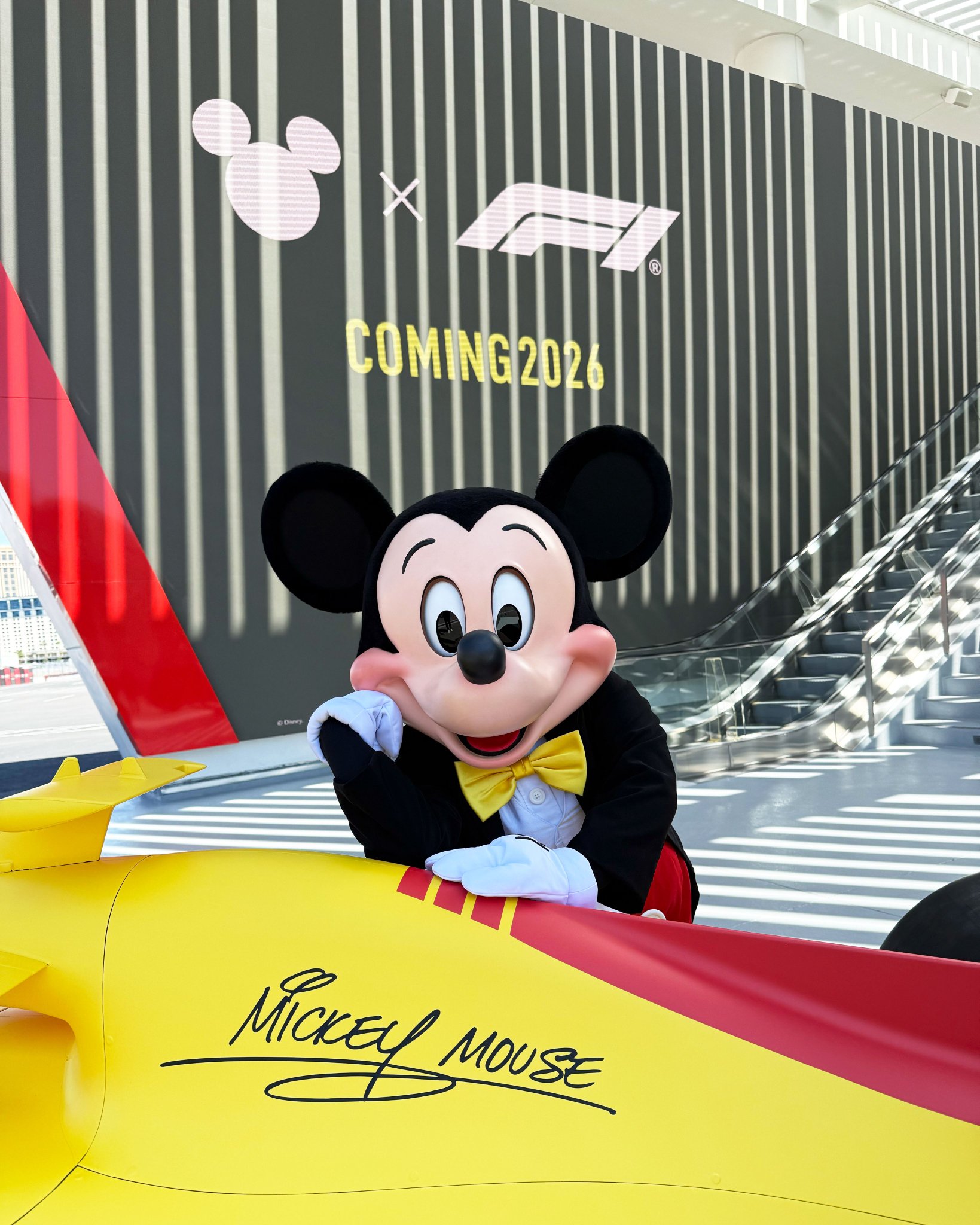 速報】F1とディズニーが2026年に「ミッキー＆フレンズ」コラボを発表