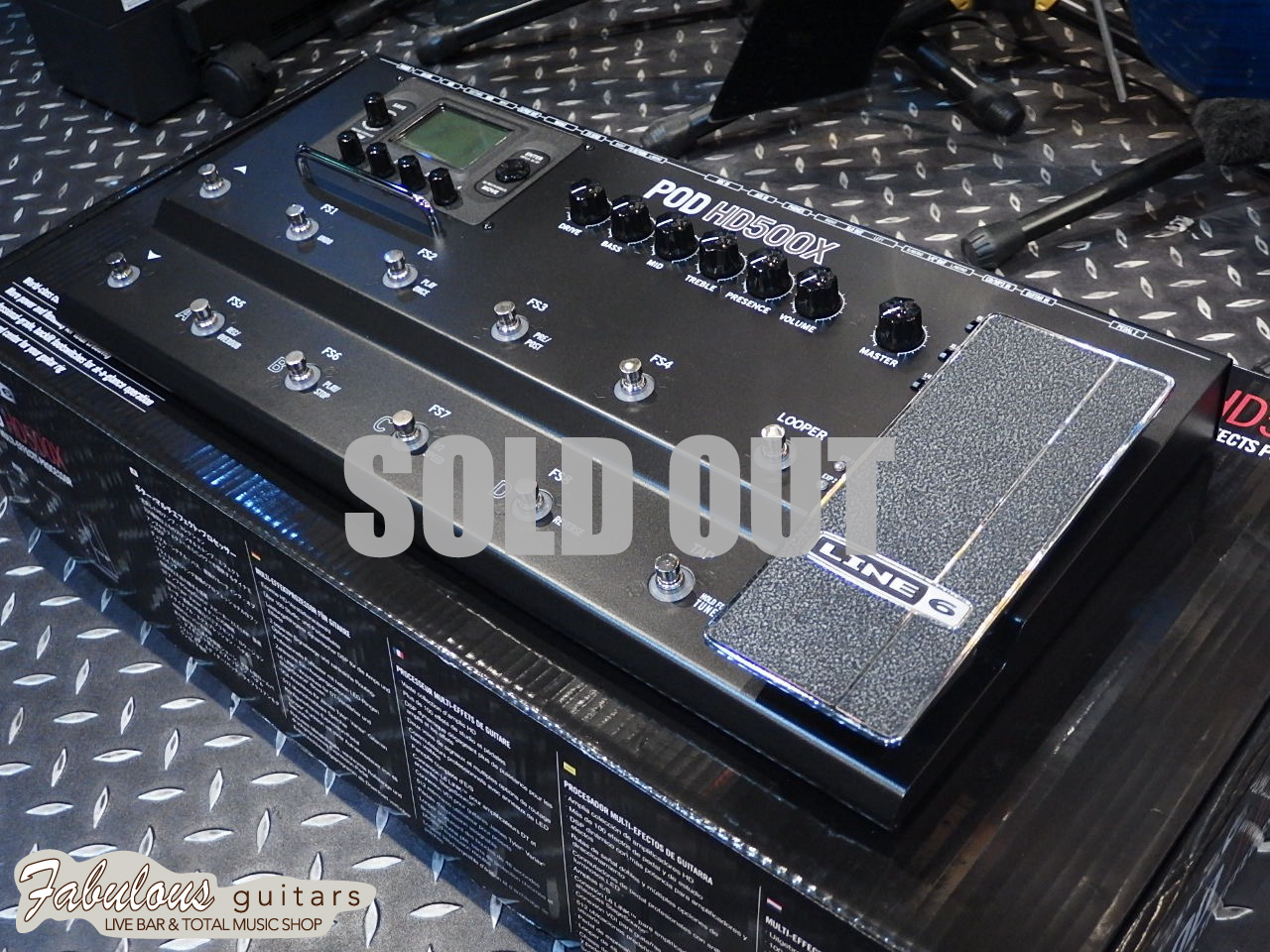 LINE6 POD HD500X – Fabulous guitars