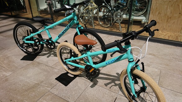 Bianchi ビアンキ 水色 ジュニア自転車 20インチ 引き取り限定