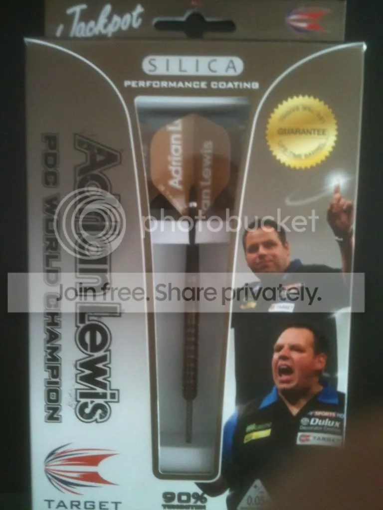 TARGET Adrian Lewis ダーツ シリカコーティング 未使用 91774__