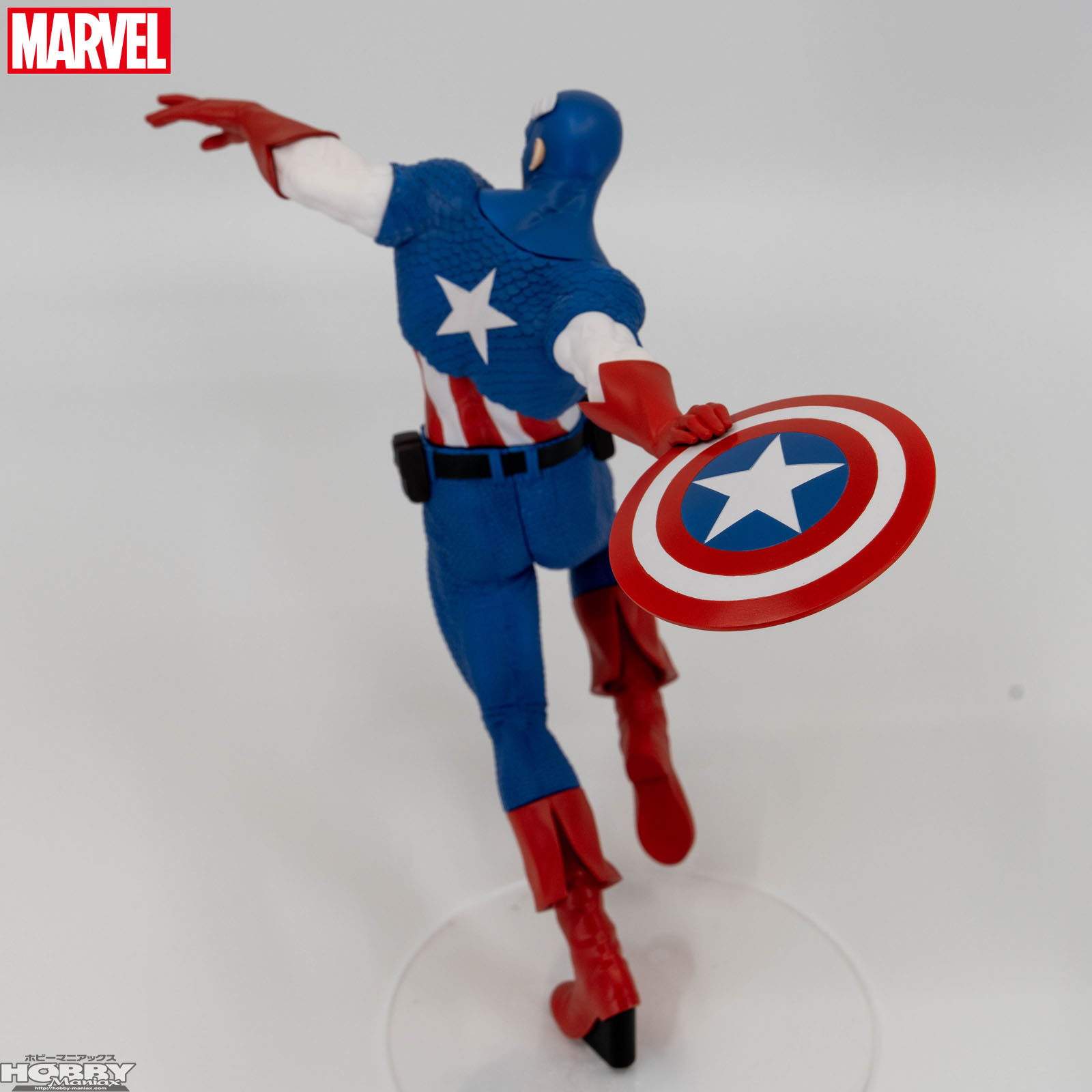 684,MARVEL Luminasta“キャプテン・アメリカ 盾を投げる瞬間の躍動感