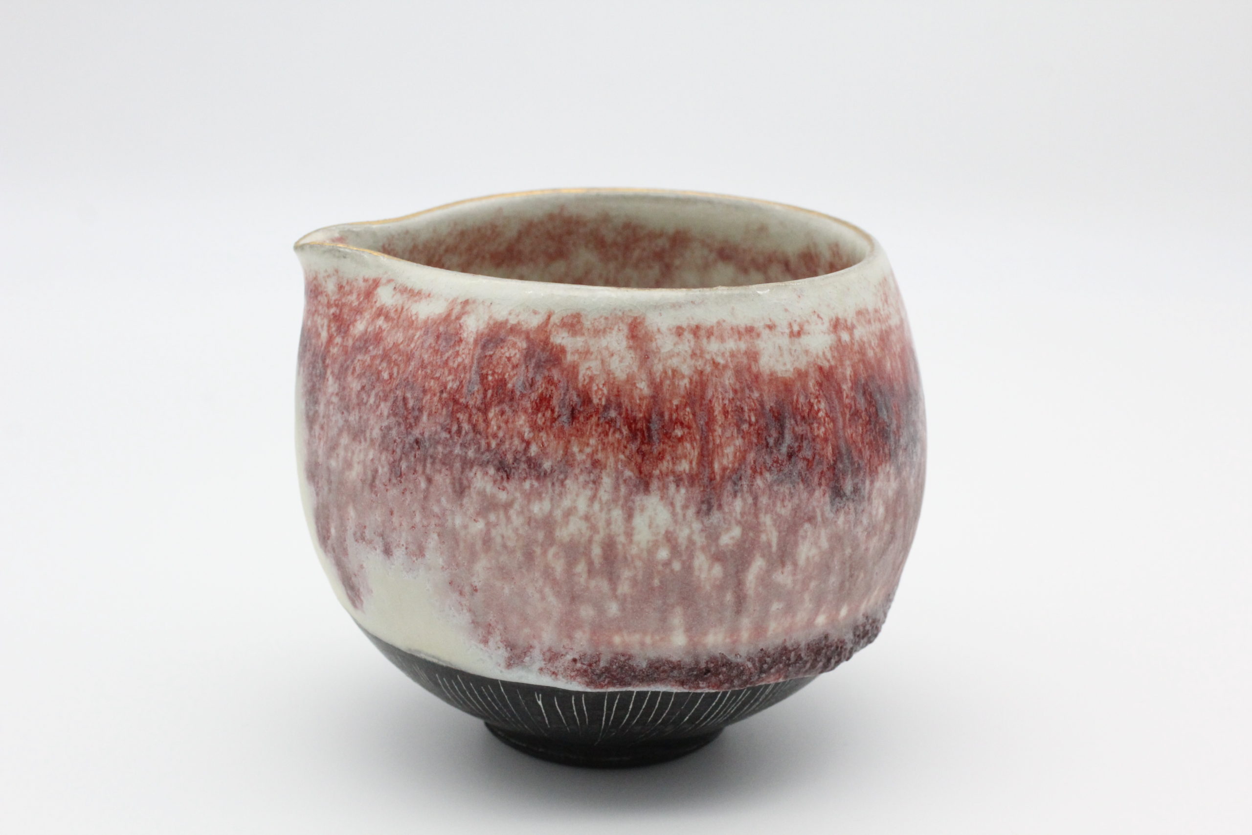 彩色灰釉金彩盃 – 株式会社 博然