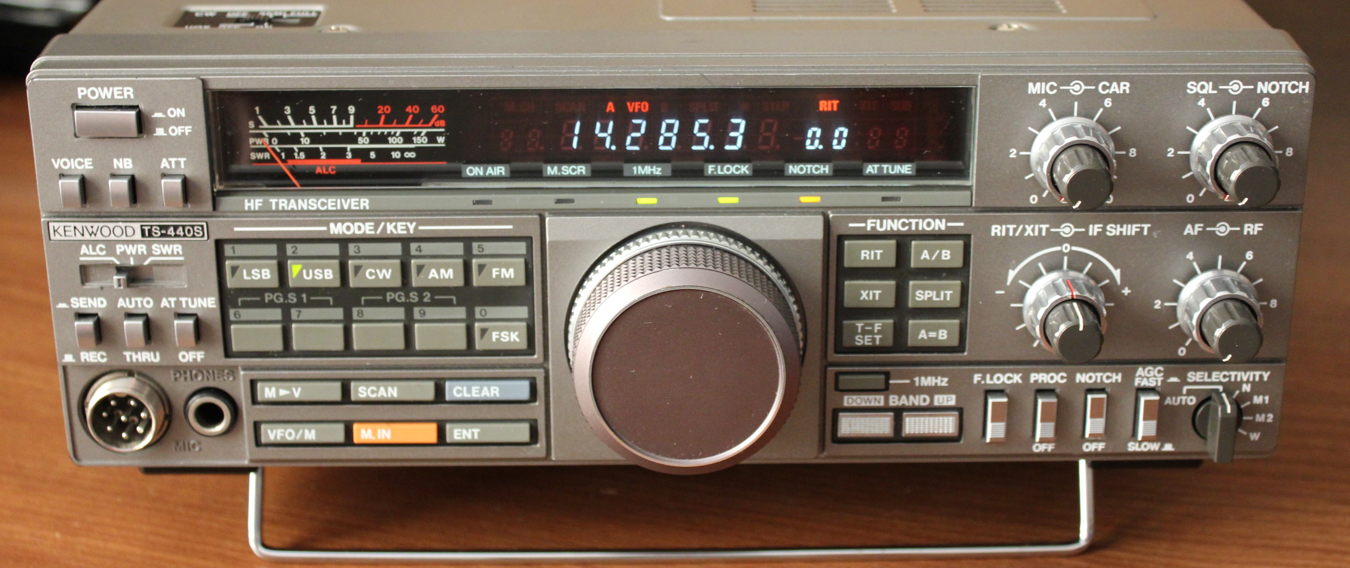 KENWOOD TS-440S 100W 現状動作品 綺麗 KENWOOD TS-440S PS-31 SP-31 100W