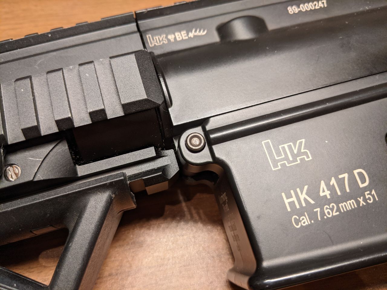 HK 417D ショートハンドガード刻印追加メカボックス整備 HK 417D
