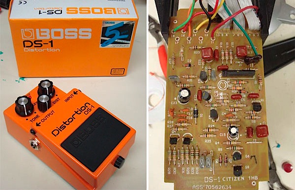 BOSS Distortion DS-1 エフェクターフリークスMOD Boss DS-1