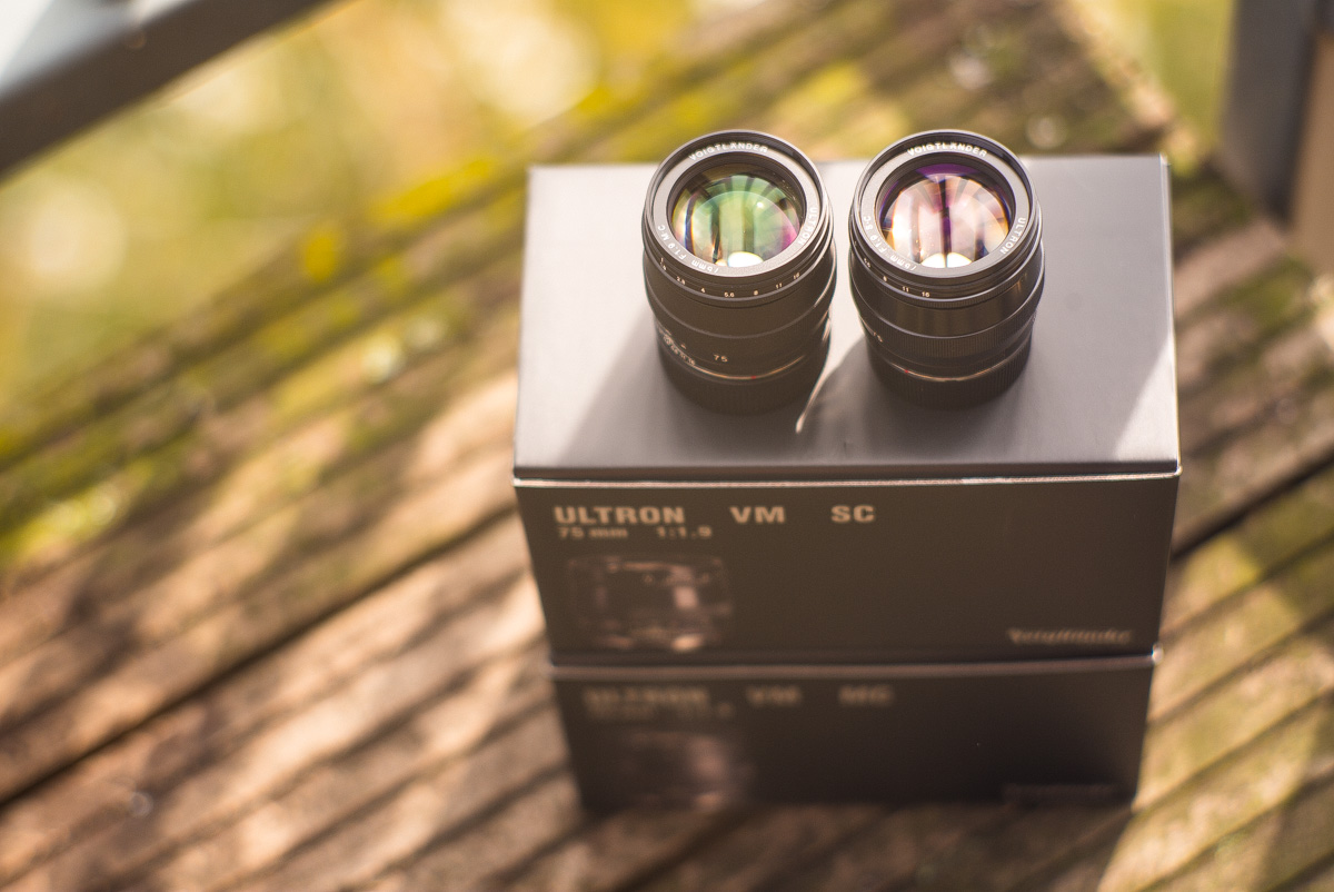 Voigtlander ULTRON 75mm F1.9 MC VMマウント