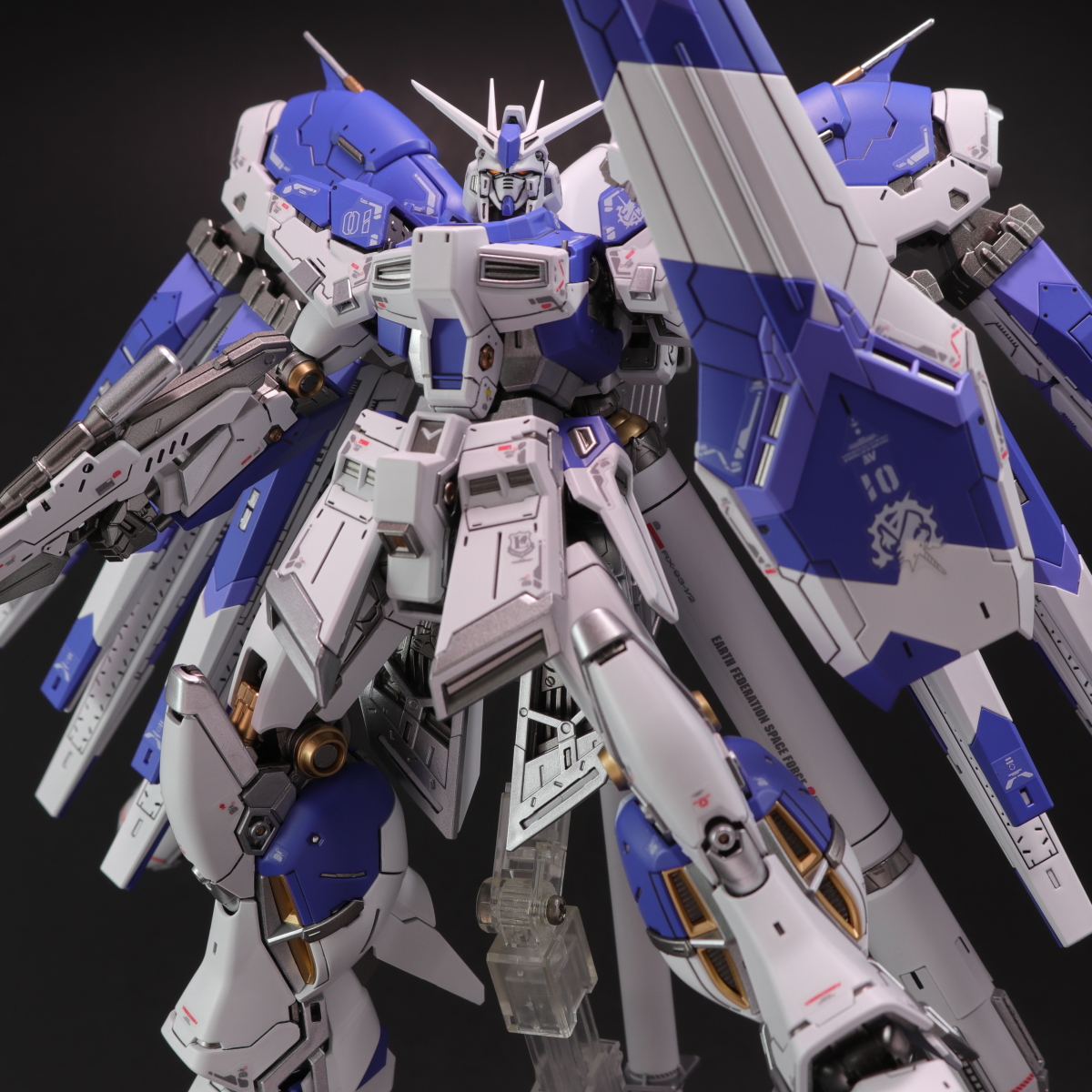 RG 1/144 Hi-νガンダム ハイニューガンダム RX-93-ν2 改修塗装済み完成