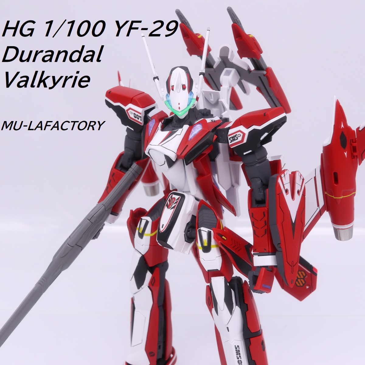 HGデュランダルバルキリー＋シェリル&ランカ〜サヨナラノツバサ〜 塗装