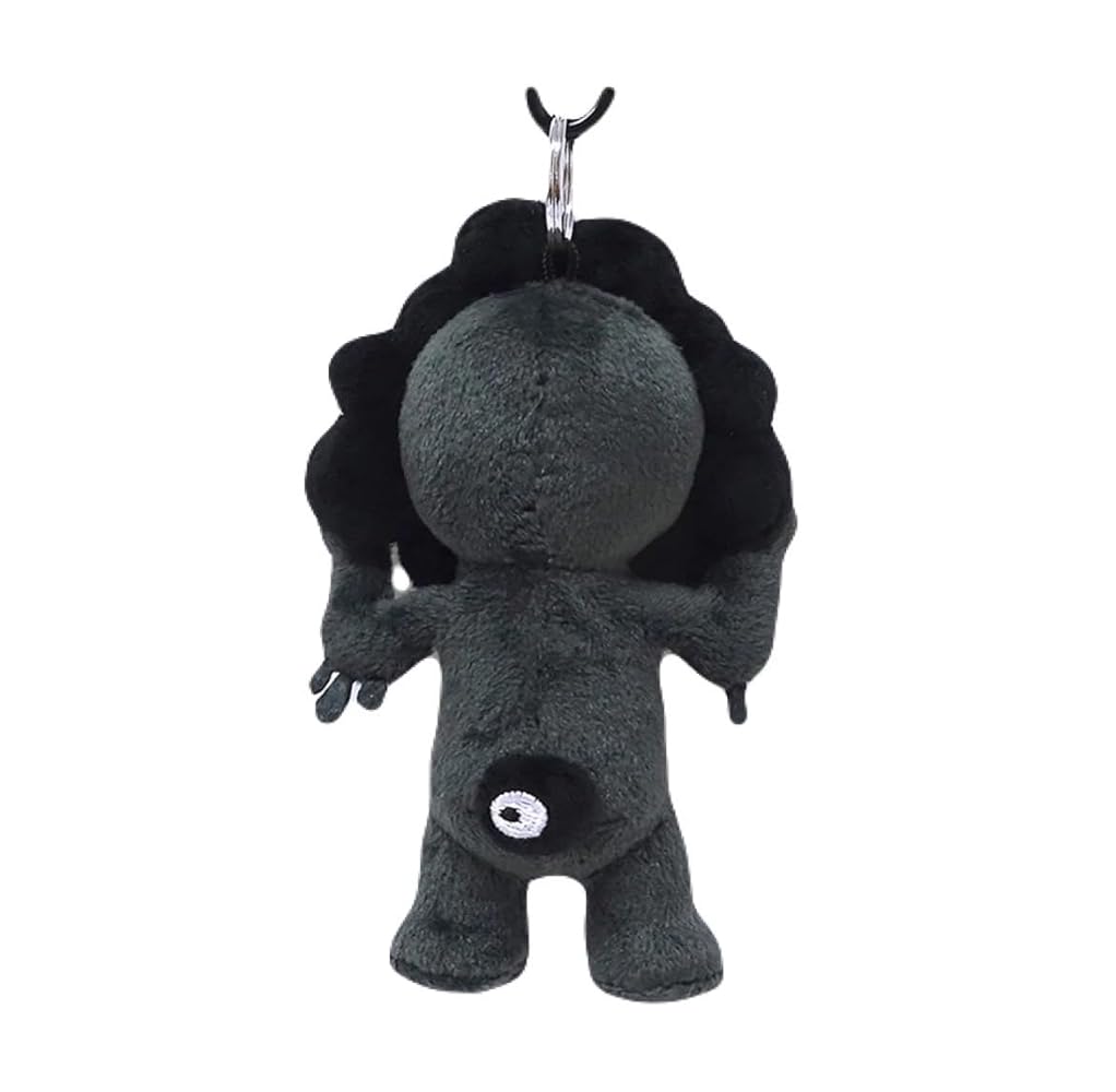 黒ミャクミャク ぬいぐるみ 関西万博 黒ミャクミャク 這型ぬいぐるみ
