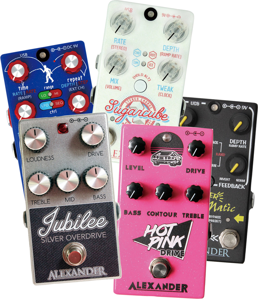 Alexander sugarcube ギター シンセ エフェクター Alexander sugarcube