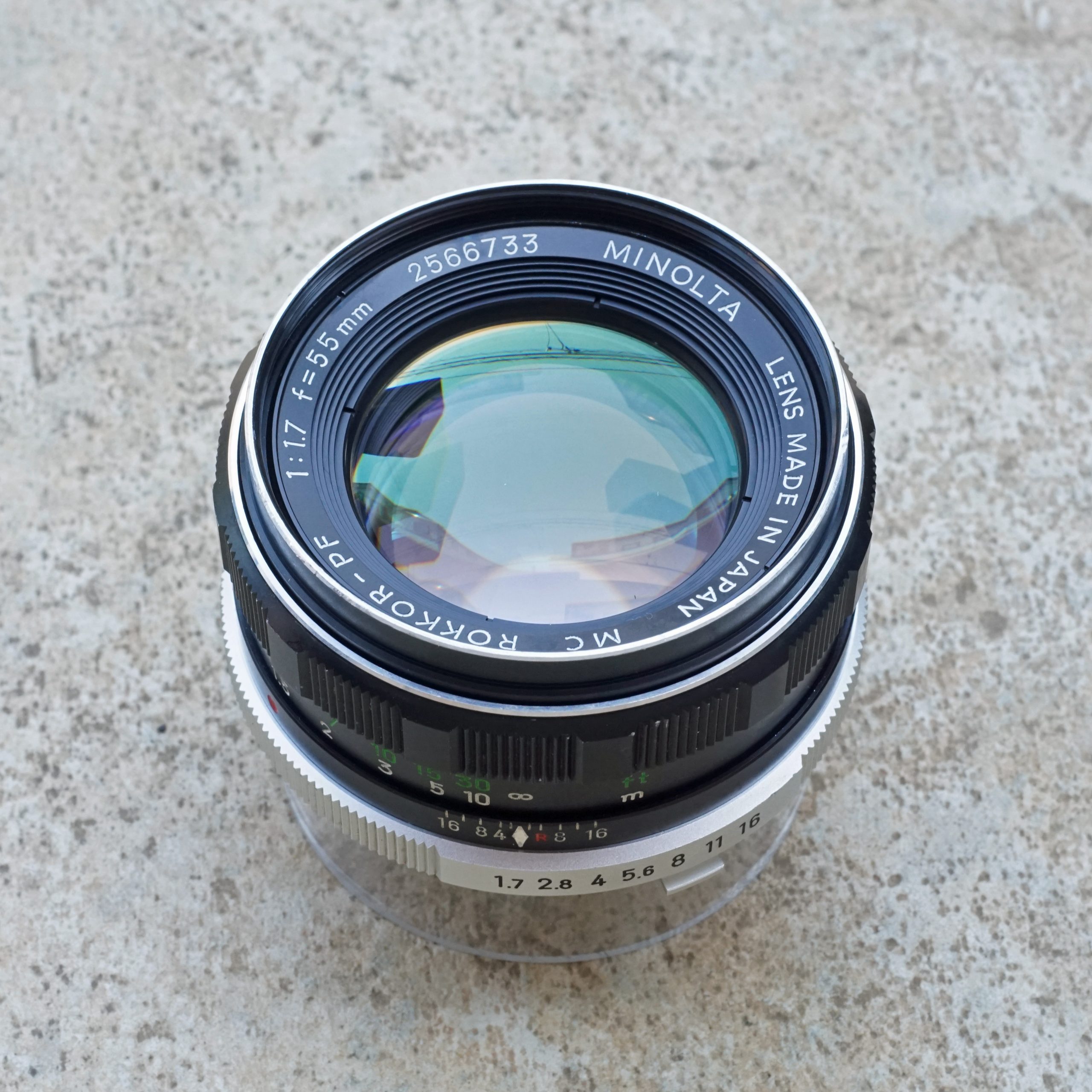 オールドレンズ】レビュー：ミノルタ MC ROKKOR-PF 55mm F1.7 1960年代