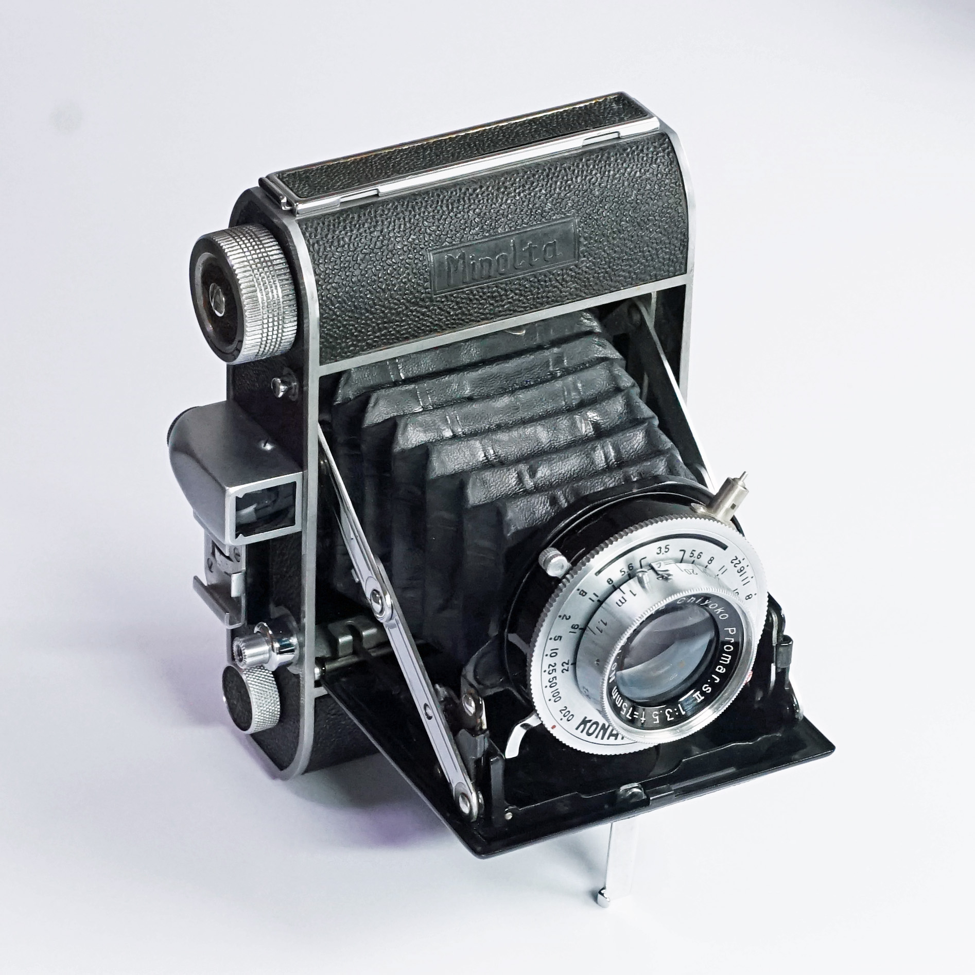 セミミノルタⅡ スプリングカメラ 蛇腹カメラ レトロ蛇腹カメラ セミ