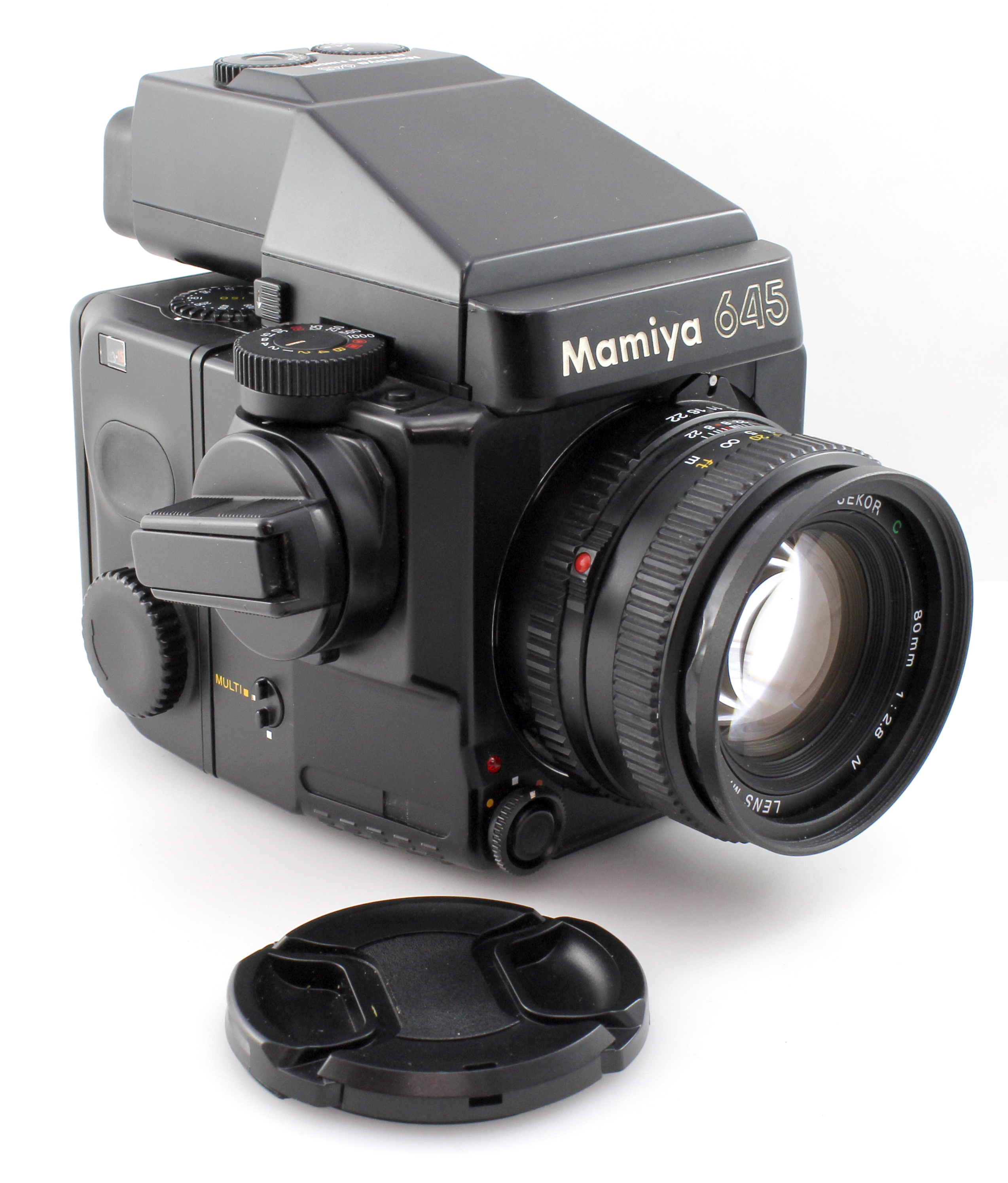 USED】MAMIYA/マミヤ/M645 1000S/中判カメラ/レンズ付き 新品級Mamiya