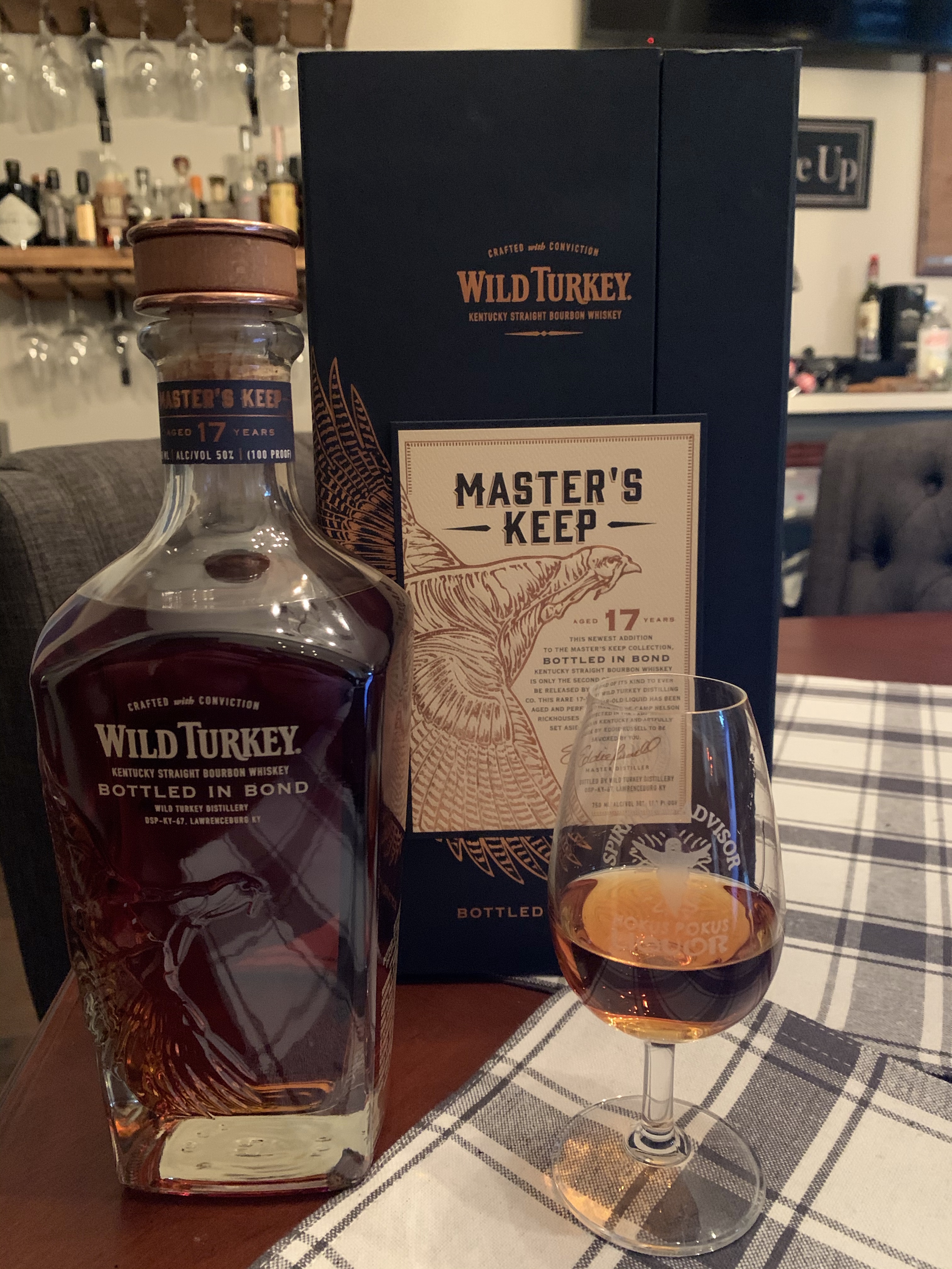 Wild Turkey Master's Keep 17 Year Old Bottled in Bond Kentucky