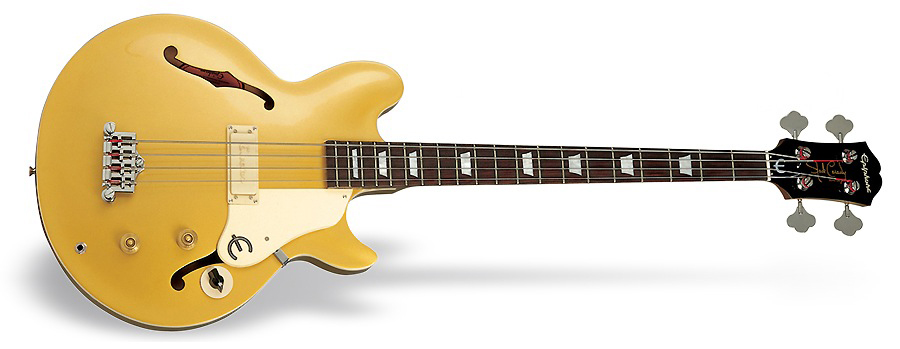 Epiphone Jack Casady Bass ゴールドトップセミアコベース Epiphone