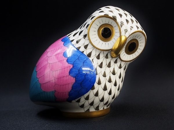 ヘレンドオウル世界のフクロウ箱ギリシャコリント