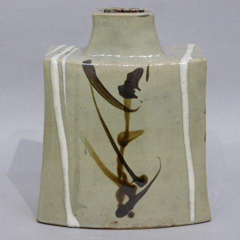 浜田庄司 鐡絵水滴 箱なし 在庫僅少】 浜田庄司 鐡絵水滴 箱なし 工芸