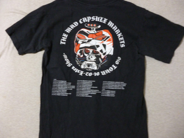 マッドカプセルマーケッツ限定Tシャツ Sブラックサイボーン マッド