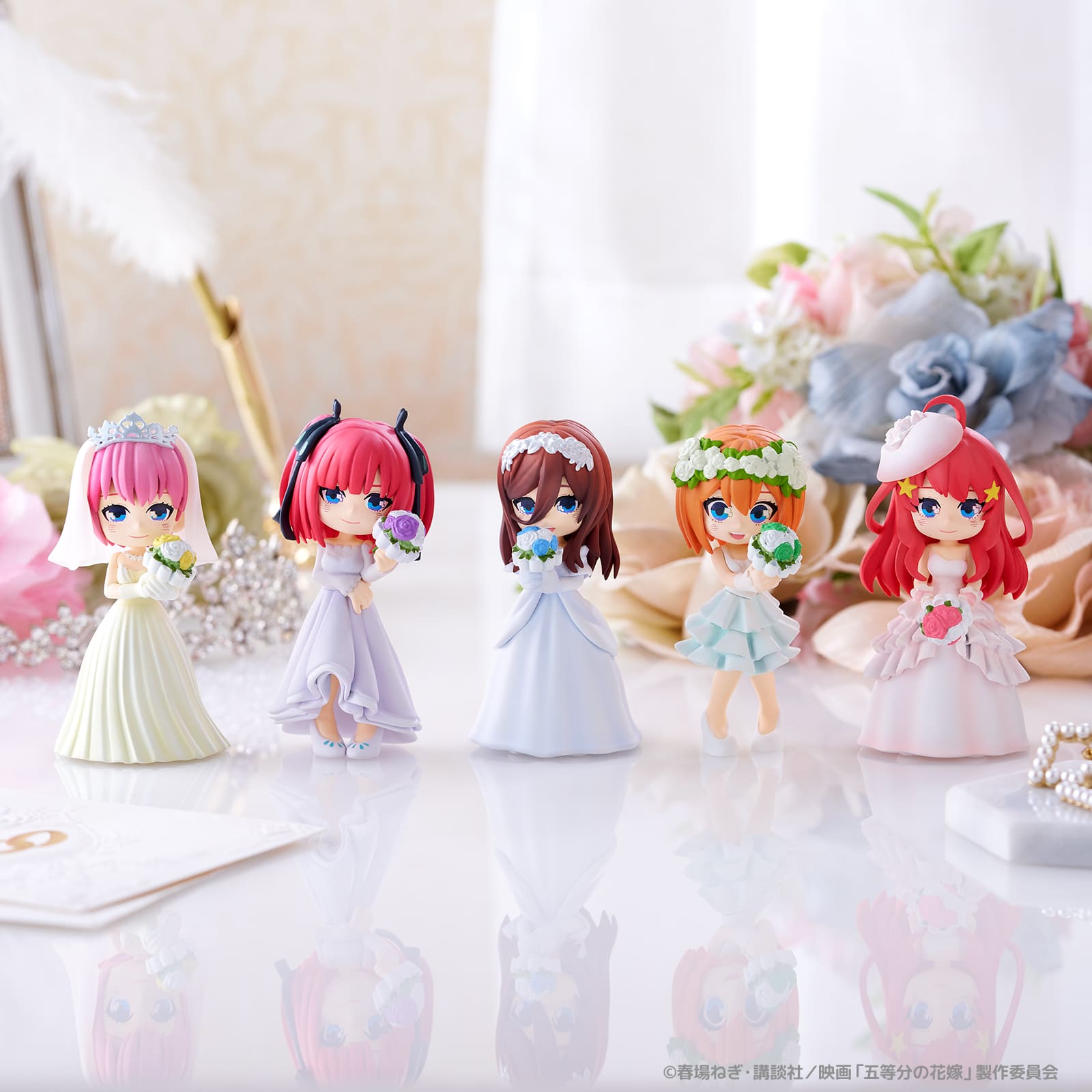 五等分の花嫁 フィギュアセット 17体 新品未開封 五等分の花嫁」より