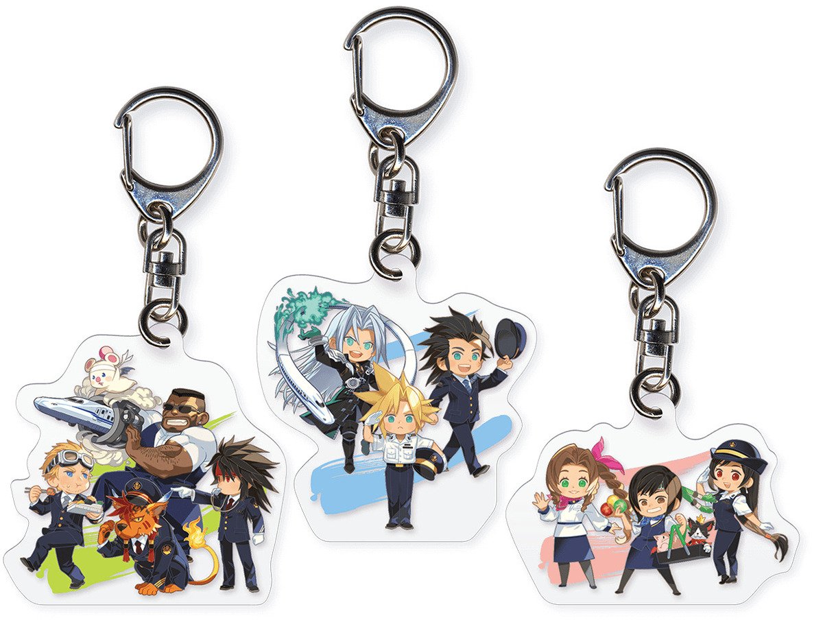 ファイナルファンタジー7 JR東海 ザックス 缶バッジ 10点 セット