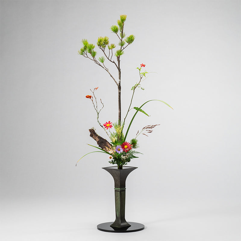 昭和レトロ 変形花器 フラワーベース 花器 花瓶 華道 生け花 アート