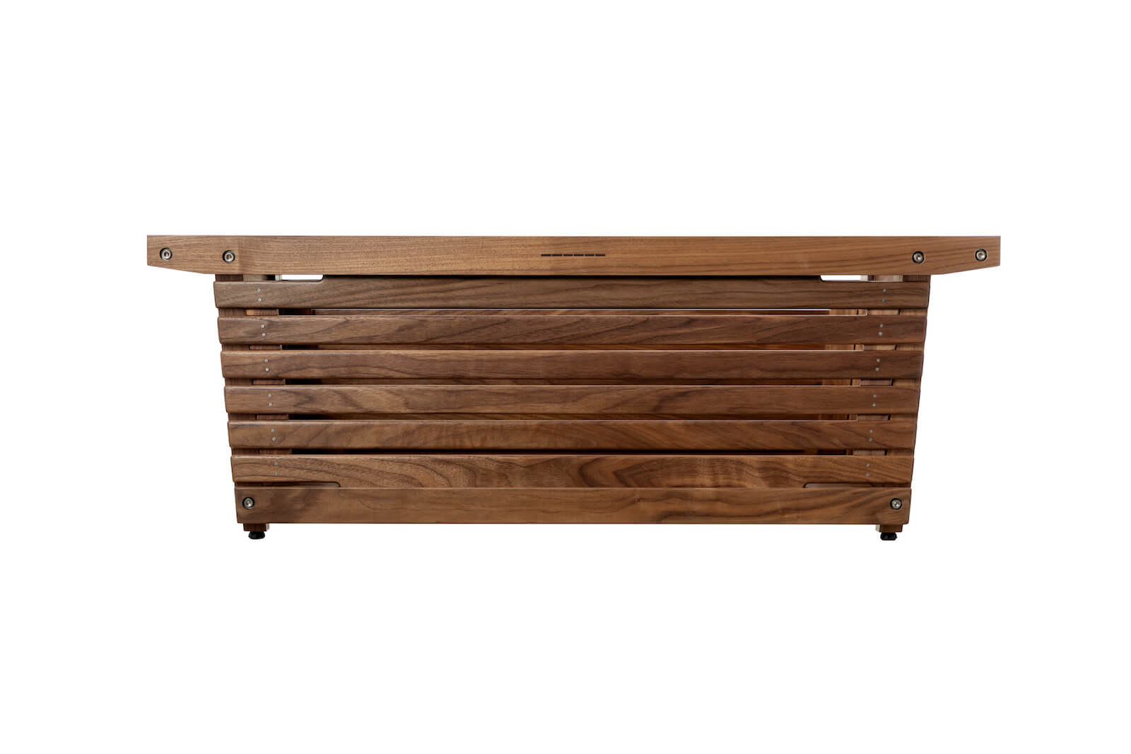 IKIKI シェルフコンテナ L ウォルナット・スパイク・レインカバー付