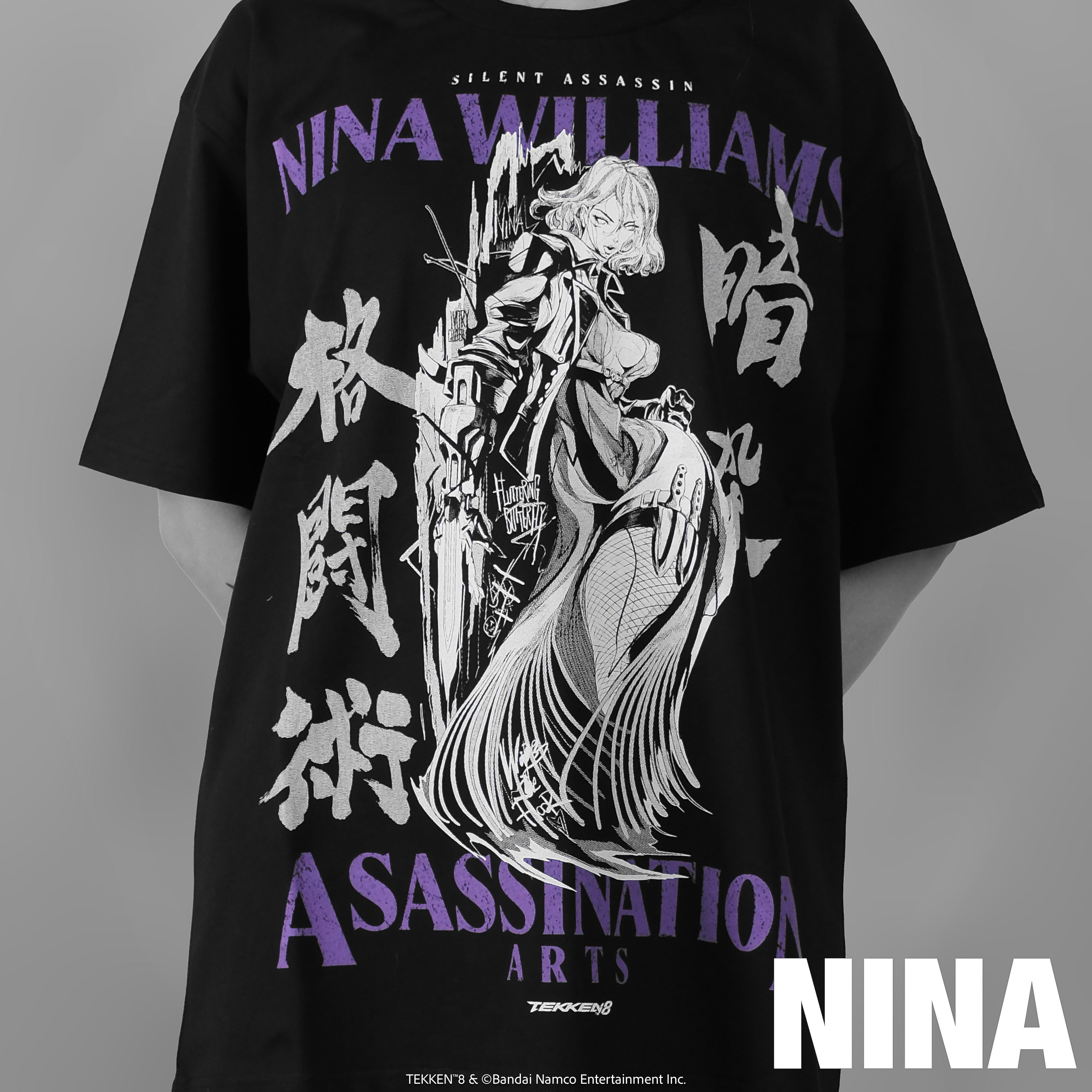 TEKKEN 8 全キャラTシャツ第二弾 Nina Williams