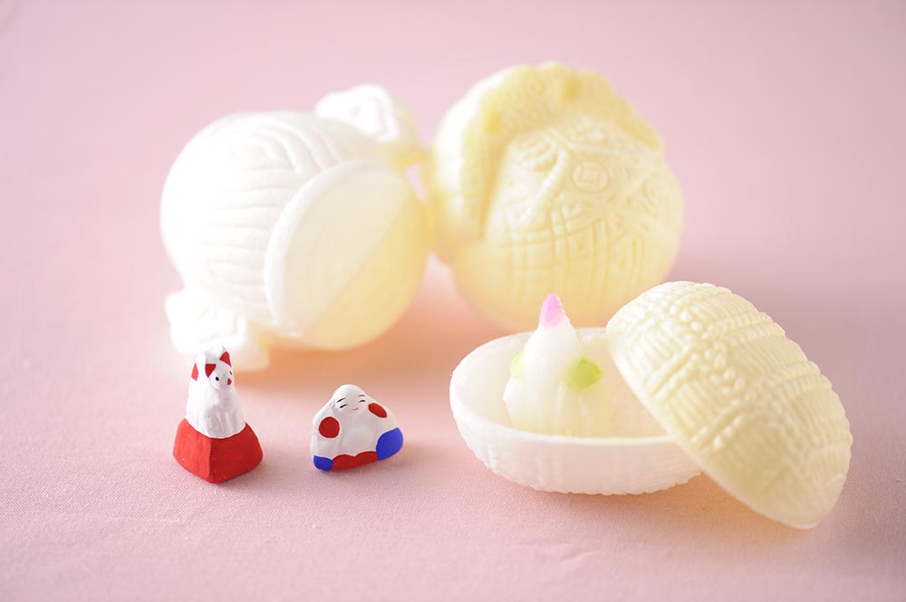 金沢 落雁諸江屋 福徳煎餅 福徳せんべい コラボ リサ・ラーソン 土人形