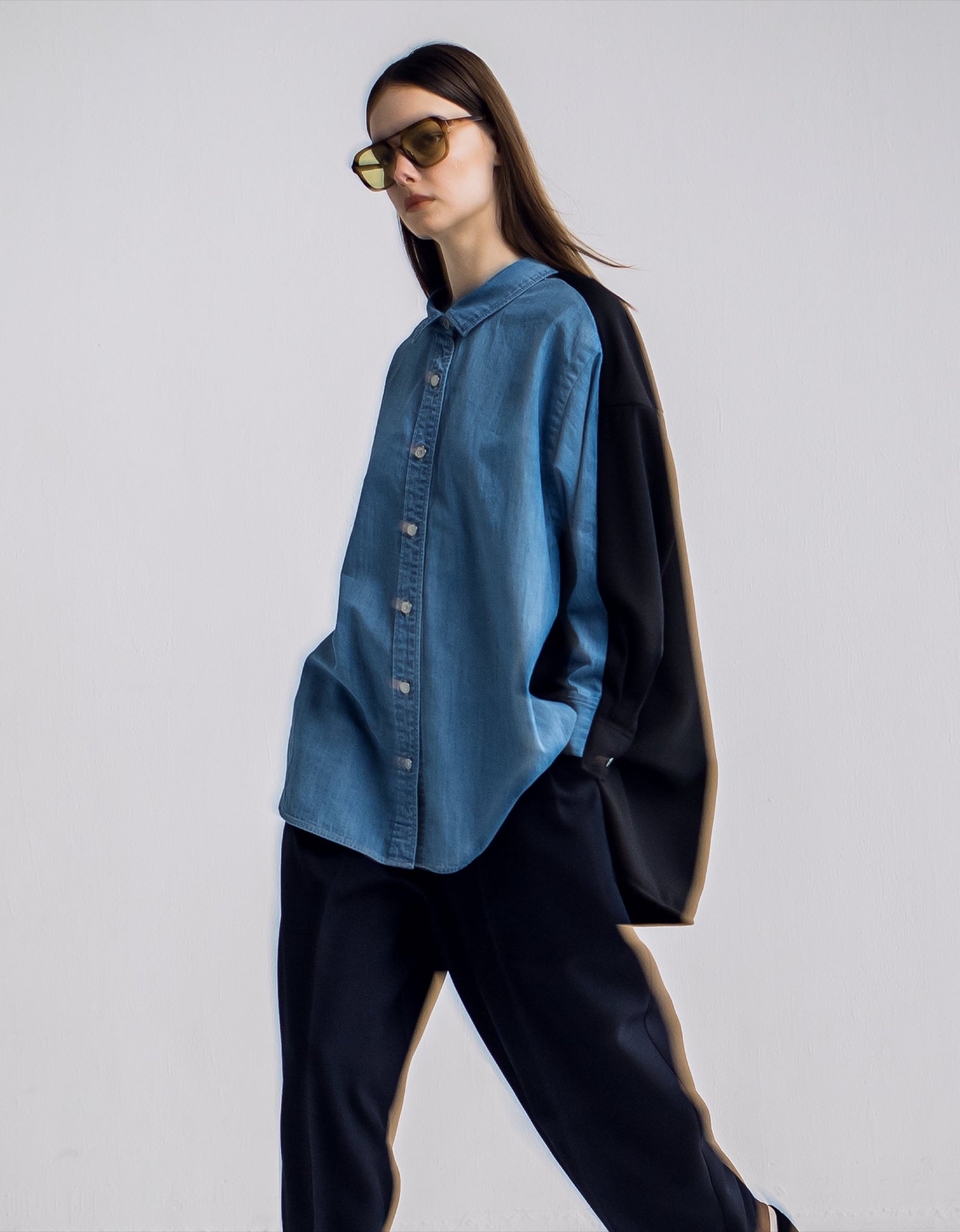 IH06-7A-64806 Dungaree Panel Shirt – IHATOV