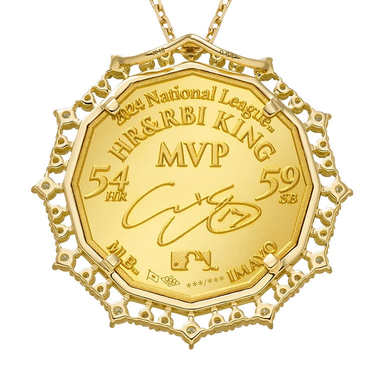 限定記念品】【希少】 大谷翔平ゴールドカラー 大谷翔平2024 MVP受賞