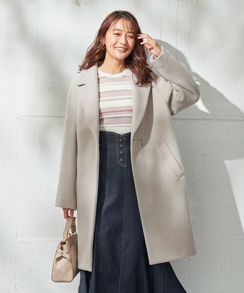 新品✨️ 23区 ウール チェスターコート Bellandi イタリア生地 40 23